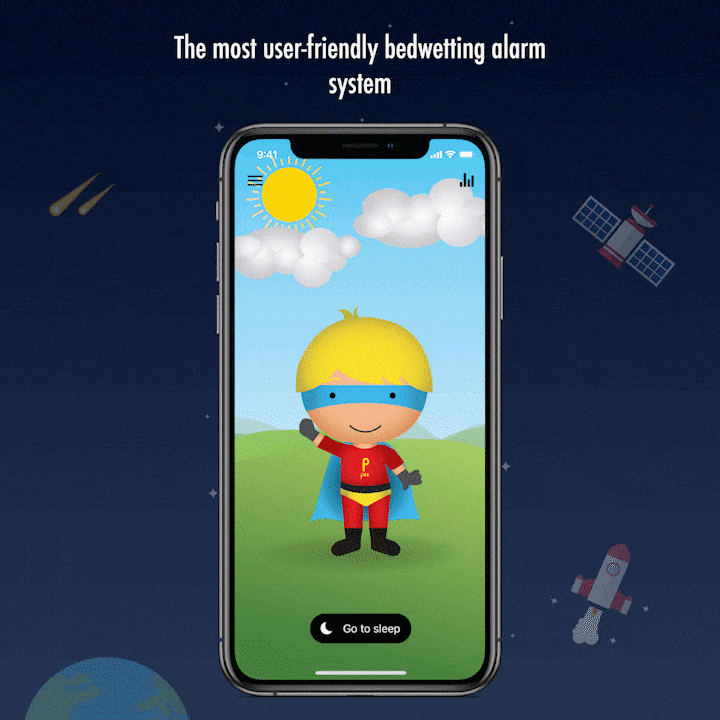 Oopsie Heroes PLUS - Bedwetting alarm